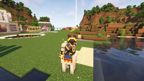 我的世界里羊驼怎么骑[图1]