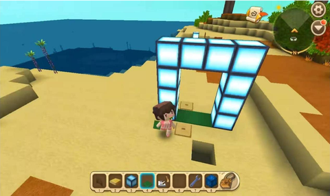 迷你世界隐藏门怎么做