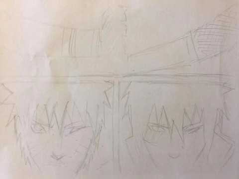 火影忍者对决怎么画