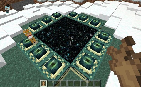 我的世界中怎么去末地