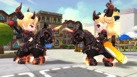 冒险岛2坐骑能干什么