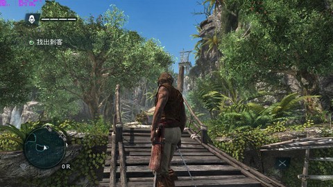 刺客信条4怎么爬风车